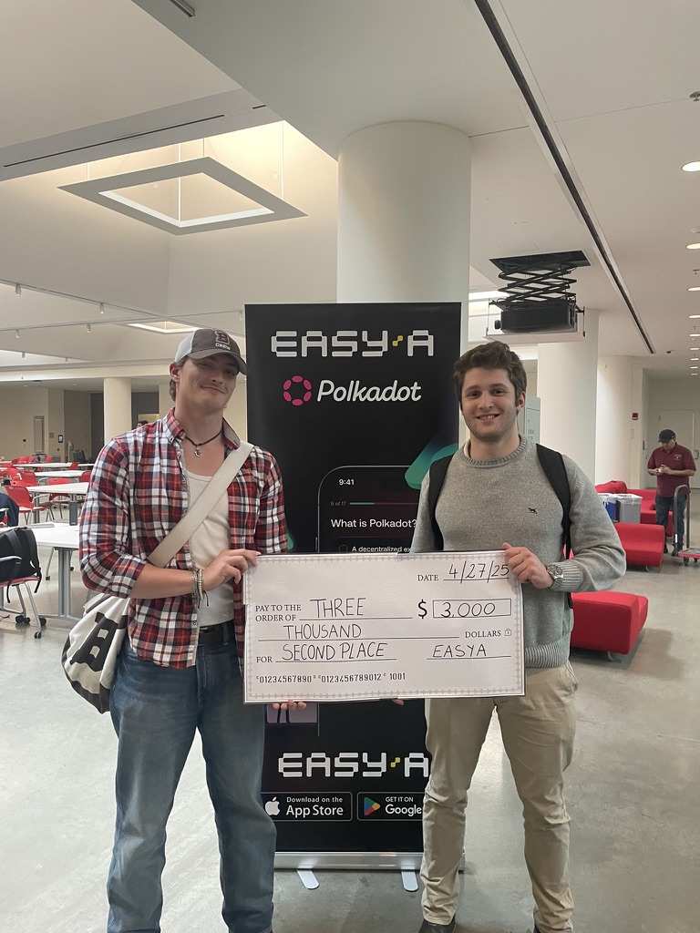 Hackathon win