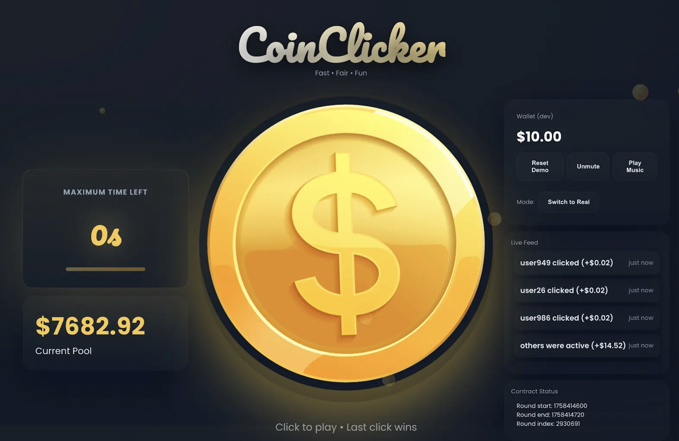 CoinClicker screenshot