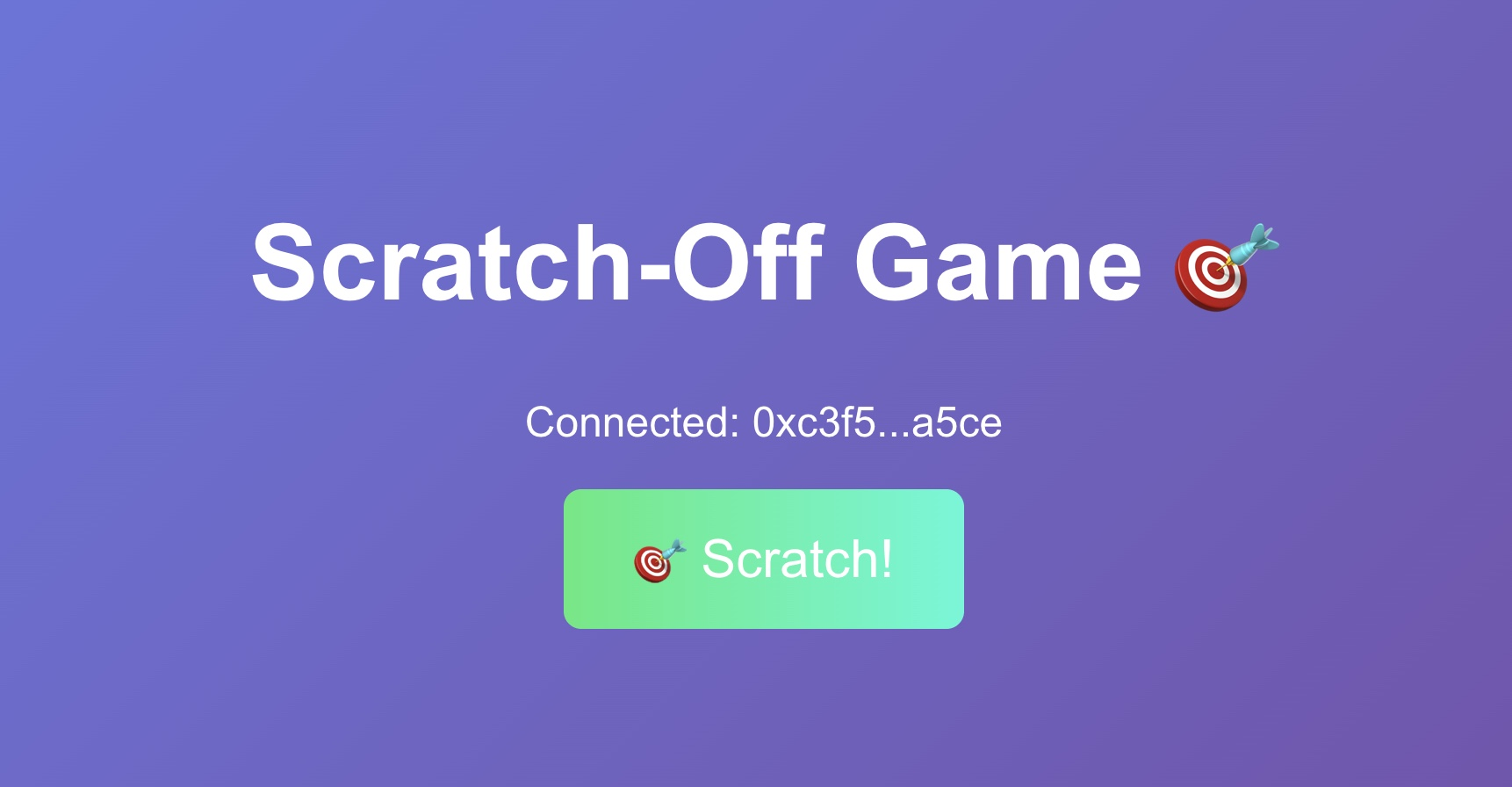 Scratchoff screenshot